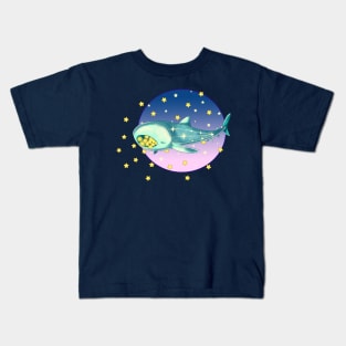 Galactic Whale Shark Kids T-Shirt